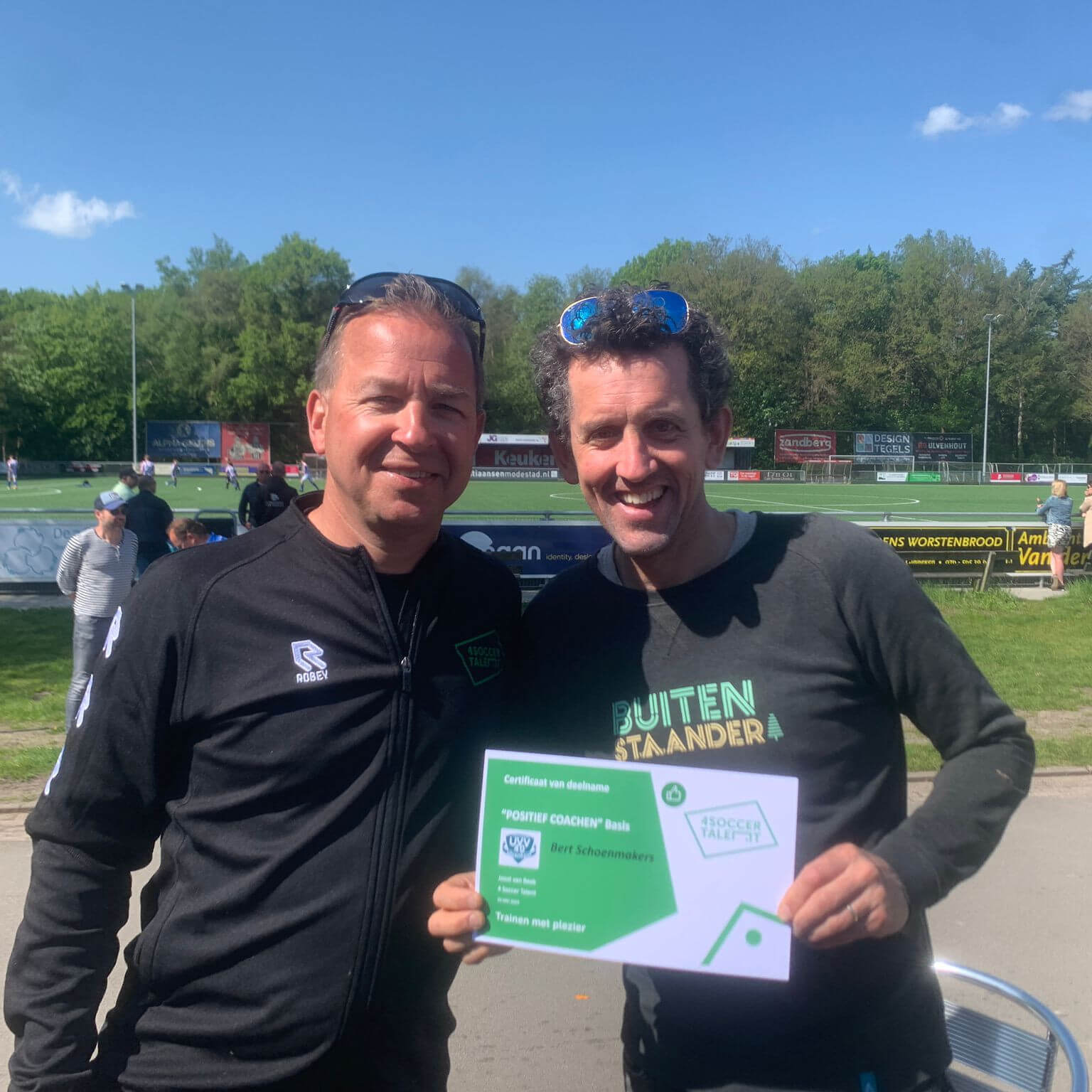 Bert Schoenmakers, coach JO11 UVV'40